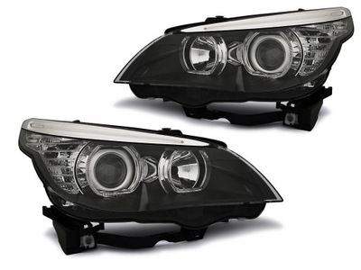 ФОНАРІ РЕФЛЕКТОРИ BMW E60 E61 03-07 H7H7 RINGI LED (СВІТЛОДІОД)