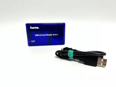 CZYTNIK KART PAMIĘCI HAMA USB 2.0