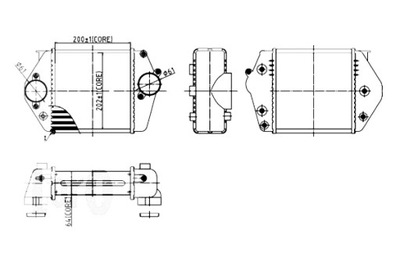 ABAKUS INTERCOOLER 6 02-  