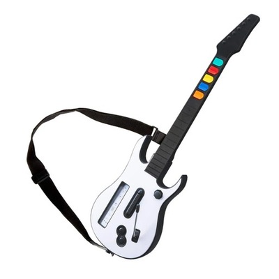 Dla Wii Guitar Hero zespół rockowy 2 3 gry kontroler bezprzewodowy z~11798