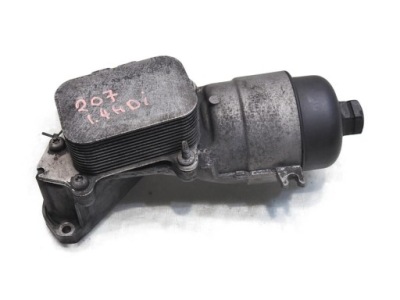 Корпус фильтра масла радиатор 207 1.4 hdi фото №1