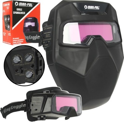 OKULARY GOGLE SAMOŚCIEMNIAJĄCE SPAWALNICZE filtr