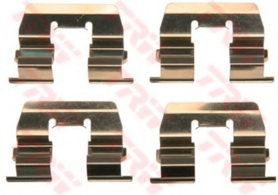 Trw pfk601 набір аксесуари, гальмівні колодки гальмівні фото №1