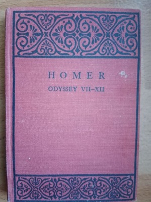 Homer Odyssey, Books VII-XII, greka komentarze