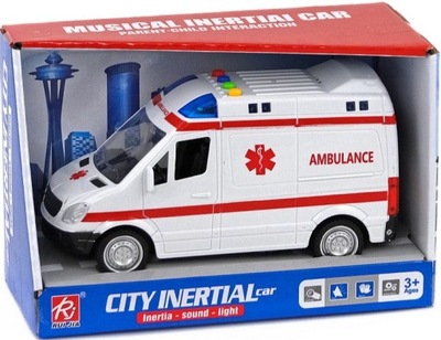 Auto z napędem Ambulans.Karetka Pogotowia