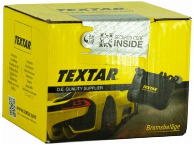 Тормозные колодки задняя textar 2354306 фото №1