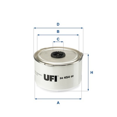 UFI 24.454.00 ФИЛЬТР ТОПЛИВА