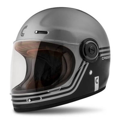 CASSIDA CASCO PARA MOTOCICLETA FIBRE SÚPER HOOLIGAN  