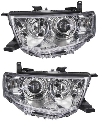 Фара mitsubishi pajero sport l200 фара комплект r+l фото №1