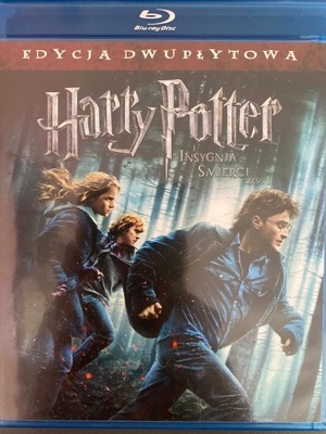 Film Harry POtter i Insygnia Śmierci czesc 1 płyta Blu-ray