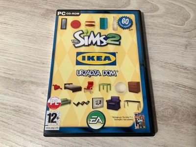 THE SIMS 2 IKEA URZĄDZA DOM płyta bdb+ komplet PL PC