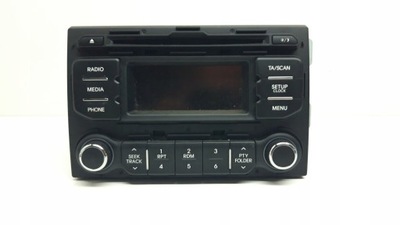 Kia rio iii оригинальные радио cd заводской 2011- фото №1