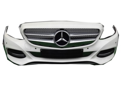 Бампер перед mercedes c klasa w205 avantgarde pdc фото №1