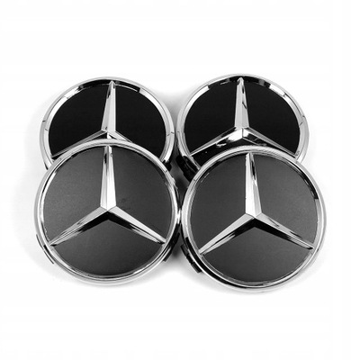 4 SZT.DEKIELEK KAPSEL AL LLANTAS MERCEDES SMART 60MM  