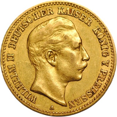 ck Niemcy 10 Marek 1896A William II Prusy