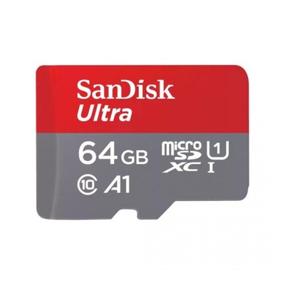 SANDISK ULTRA microSDXC 64GB 140MB/s+ SD ADAPTER