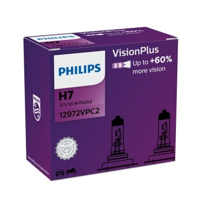 ЛАМПОЧКИ PHILIPS H7 12972VPC2