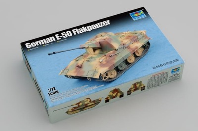 TRUMPETER 07124 1:72 German E-50 Flakpanzer