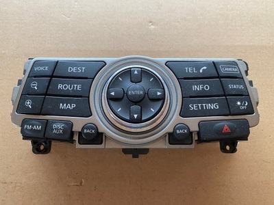 Панель радио навигации infiniti fx ii qx70 фото №1