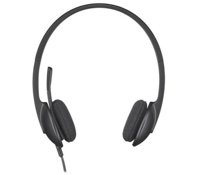 Słuchawki z mikrofonem Logitech USB Headset H340