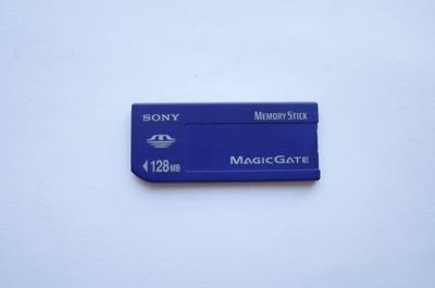Karta pamięci MEMORY STICK 128 MB SONY st. Idealny