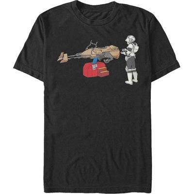 Scout Trooper Coin Operated Bike Ride Star Wars T-Shirt