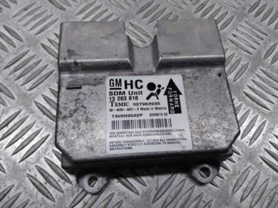 Opel astra h 2007 блок управления / модуль подушка безопасности 13283818 фото №1