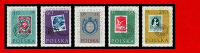 1007-1011 5zn cz** 1960 100lat znaczkaPL