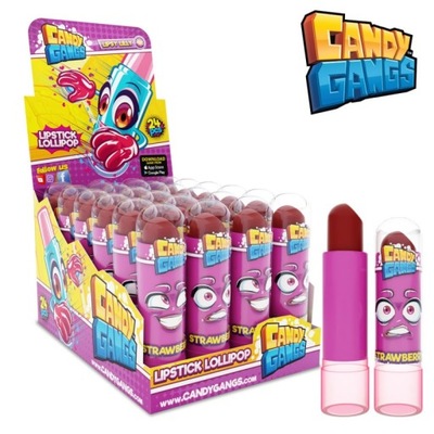 Candy Gangs Lipsy Lilly Lizak w szmince 5g x 24szt