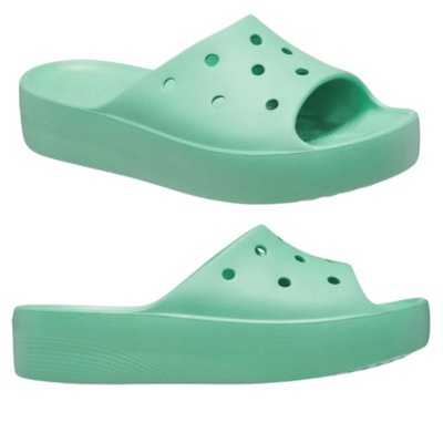 CROCS KLAPKI DAMSKIE NA PLATFORMIE LEKKIE r. 37