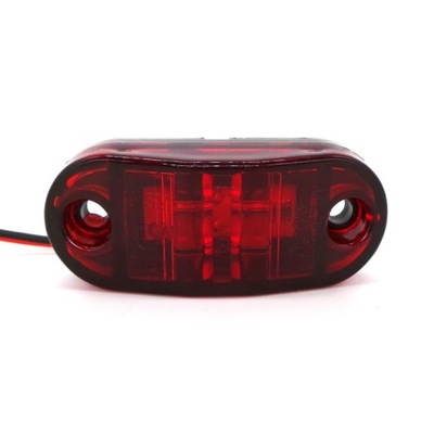 ФАРА ГАБАРИТНАЯ LED (СВЕТОДИОД ) 12-24V КРАСНАЯ