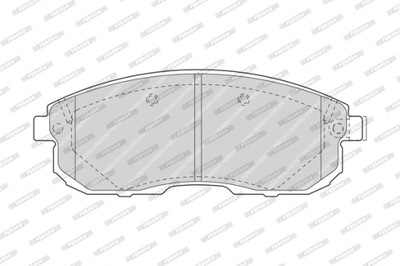 ZAPATAS DE FRENADO PARTE DELANTERA FERODO FDB1559  