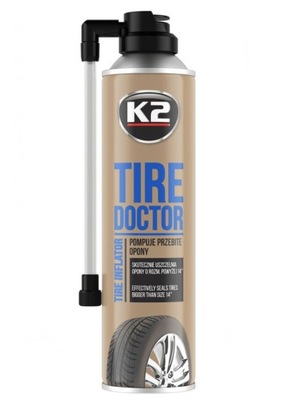 K2 TIRE DOCTOR DOKTOR 500ml KOŁO ZAPASOWE W SPRAYU