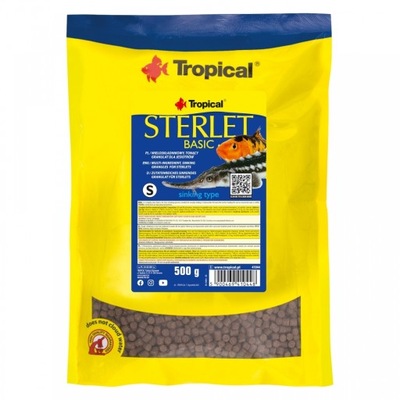 Tropical Sterlet Basic S 1l - 500g dla jesiotrów