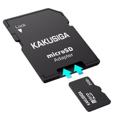 Adapter karty przejściówka MicroSD na SD i microSDHC na SDHC