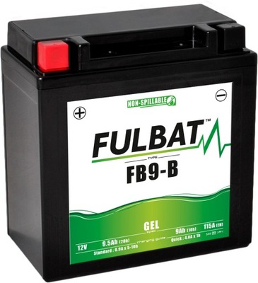 BATERÍA FULBAT YB9-B FB9-B GEL 12V 9.5AH 115A  