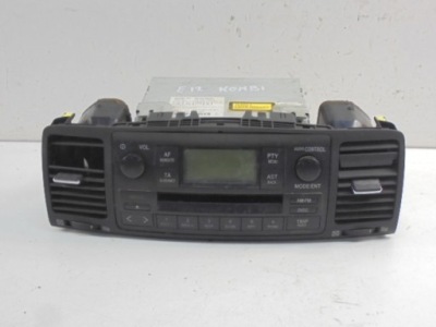 Toyota corolla 9 e12 радио cd 86120-02260 cq-ts7170lc фото №1