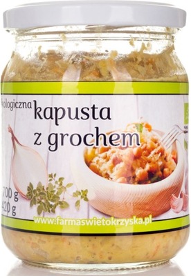 Kapusta z grochem FARMA ŚWIĘTOKRZYSKA 420 g