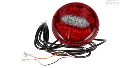 FARO ZESP.3-SEG.OKRAGLA 12/24V COMPLETO LED,PRZEWOD 3M 