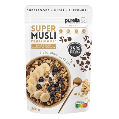 PURELLA Superfoods SuperMusli Proteinowe 200 g