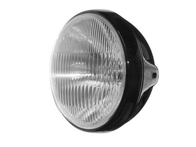 REFLEKTOR LIGHTBAR LAMPA PRZÓD 7 CALI CZARNA H4