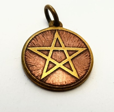 Amulet Pentagram dający potęgę, nr BS 31