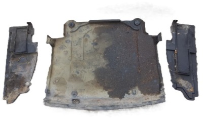 Mercedes w124 защита pod двигатель фото №1