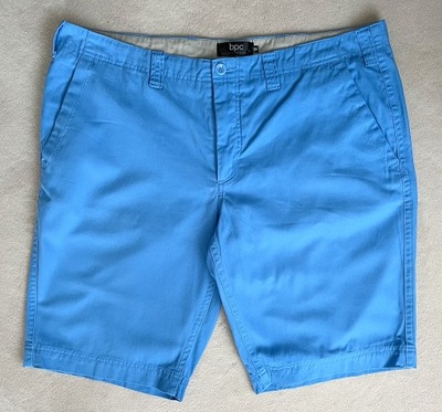 Spodnie męskie niebieskie krótkie R 56