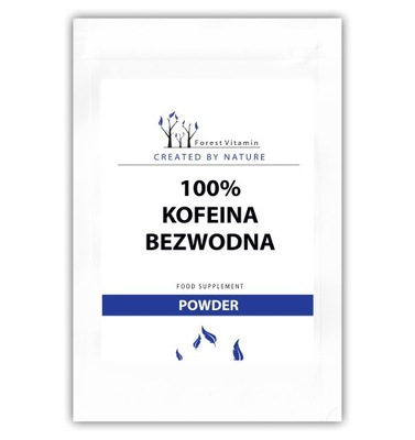 KOFEINA BEZWODNA 100% 500g CZYSTA