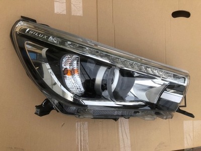 TOYOTA HILUX DIODO LUMINOSO LED LENTE FARO PARTE DELANTERA DERECHA  