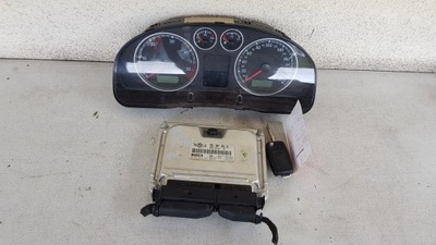 Бортовий комп'ютер набір vw passat b5 2.5 tdi фото №1