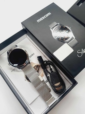 Smartwatch Maxcom FW42 SILVER srebrny