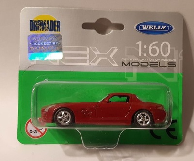 Welly Mercedes SLS AMG 1:60