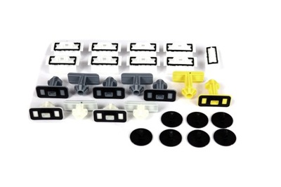 Набор элементов крепёжных порог audi a6 c7 lift оригинал od aso фото №1